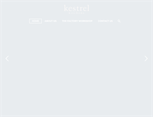 Tablet Screenshot of kestrelfurniture.com